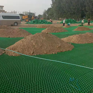 Yüksek kaliteli HDPE plastik finişer/ızgara bahçe açık peyzaj parkı için Driveway Mat çim dikim ve parke için kullanın - Product Image 3