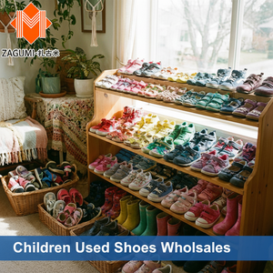 Ballots de chaussures d'occasion pour enfants en gros, qualité AAA Premium, chaussures d'occasion mixtes pour enfants, chaussures d'été en vrac pour le marché d'Haïti et d'Afrique - Product Image 1