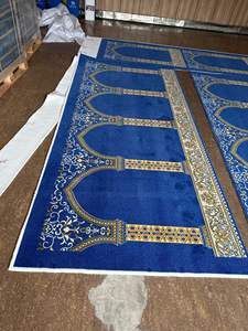 Nuovo Design di <span class=keywords><strong>Tappeto</strong></span> da <span class=keywords><strong>Preghiera</strong></span> da Parete a Parete <span class=keywords><strong>per</strong></span> Moschea, <span class=keywords><strong>per</strong></span> Uso Musulmano - Product Image 6