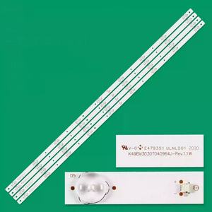 Bande LED pour rétroéclairage de téléviseur HX-NO.898 K49EM3030T040964J-REV1.1W pour téléviseurs 49BS3700 49U2500 - Product Image 2