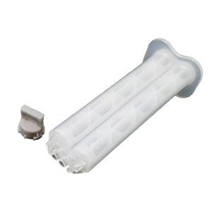 छोटी क्षमता के लिए एक प्लास्टिक मैनुअल पुश प्लास्टिक ट्यूब, 5 मिलीलीटर, 14 मिलीलीटर, पीपी प्लास्टिक राउंड मुंह, 1:1 छोटे रबर सिलेंडर - Product Image 3