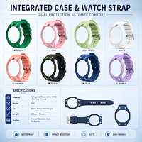 Bracelet de montre en silicone personnalisé avec design Sport Loop, 8 couleurs, compatible avec ap swatch ap Royal Pop Strap AP X Swatch Watch
