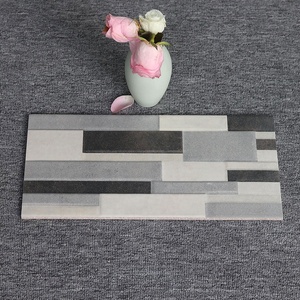 المصنع مباشرة بيع 20x40 سنتيمتر خمر الجبهة منزل بلاط جدار 3D سطح الحجر في الهواء الطلق ألواح حائط - Product Image 3