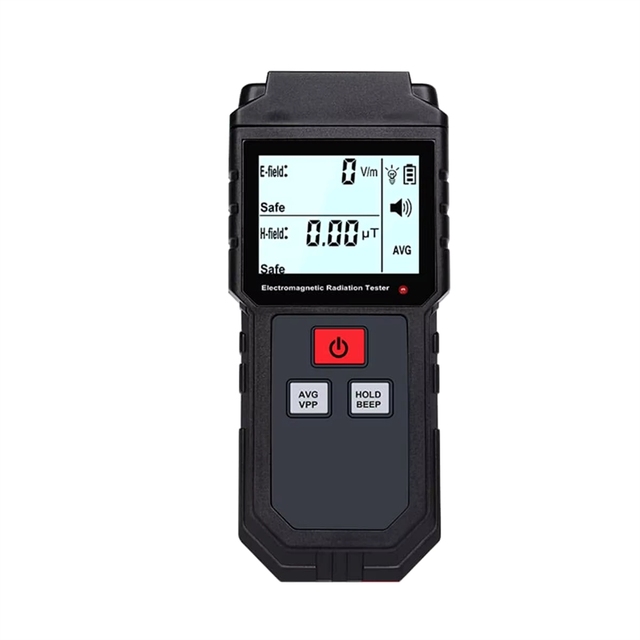 ET825 Handheld Digital Electromagnetic Radiation Tester Magnetic Field EMF Meter for Household Mobile Phone Electronics