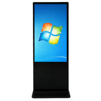 Guoxing Vente Chaude 43 Pouces Portable LCD Digital Signage Kiosque Joueurs Publicitaires Portable Extérieur Affiche Signalisation