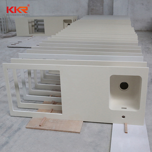 Grigio scuro Controsoffitto Della Cucina Personalizzato Pietra Acrilica di Pietra Bagno solido superficie superiore di vanità - Product Image 2