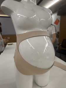 Banda de soporte abdominal para embarazadas, <span class=keywords><strong>faja</strong></span> de seguridad para cintura trasera, cinturón de embarazo para maternidad - Product Image 3