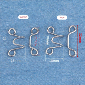 Kim loại nút Extender Nail-FREE Vòng hình dạng denim điều chỉnh Hidden jean nút Extender cho vá - Product Image 4