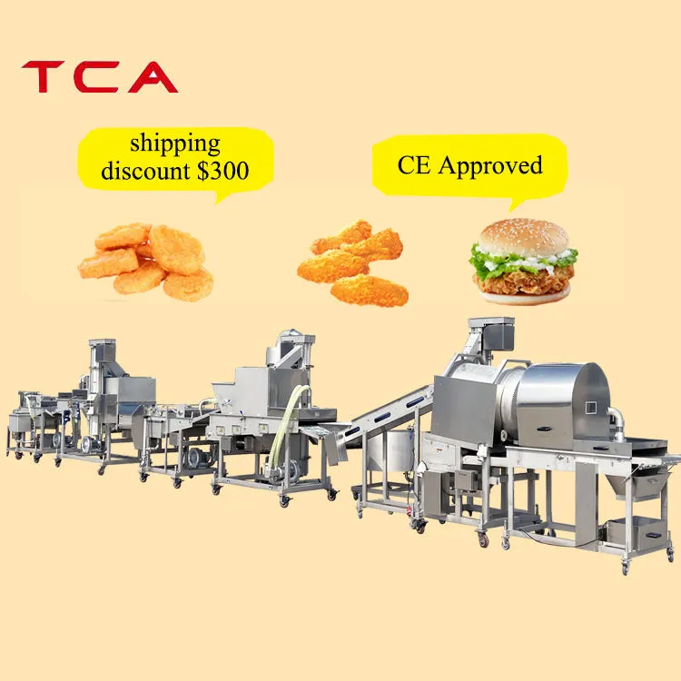TCA patatine fritte congelate automatiche industriali della patata che fanno la linea di produzione delle patatine fritte della macchina patatine fritte congelate che fanno la linea