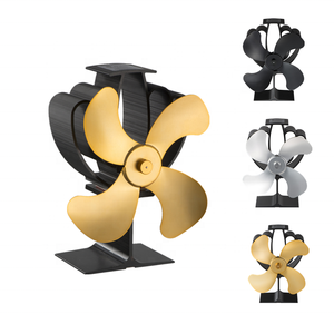 Mini ventilateur de poêle à haute vitesse Non électrique et auto-alimenté, pour foyer à gaz kérosène Propane, meilleure vente - Product Image 3