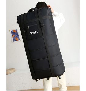 Valigia Espandibile e Pieghevole con Ruote Universali, Borsa da Viaggio con Rotelle per Uomo e Donna, Grande Capacità, Leggera - Product Image 4