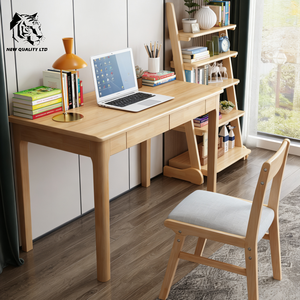 Venta directa de fábrica, precio más bajo, personalizable, gran stock, dropshipping, nuevo diseño, escritorio de estudio, muebles para sala de estudio, mesa de estudio de madera - Product Image 1