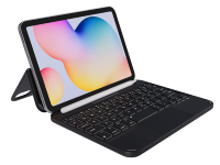 Casing Keyboard Mekanik Magnetik dengan Touchpad RGB untuk iPad Mini 6/7, Penutup Keyboard Nirkabel BT