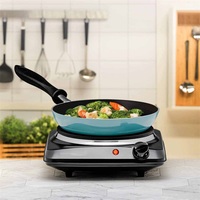1500W Cuisine Petit Appareil Mini Brûleur Unique Portable Table Top Faible Consommation Électrique Plaque Chauffante Poêles pour La Cuisine À Domicile