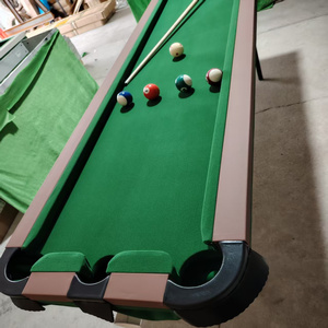<span class=keywords><strong>Table</strong></span> d'entraînement de <span class=keywords><strong>billard</strong></span> en bois à cinq points 5ft <span class=keywords><strong>pliable</strong></span> dispositif de pratique de précision de piscine maison compétences de base retour de balle personnalisé - Product Image 2