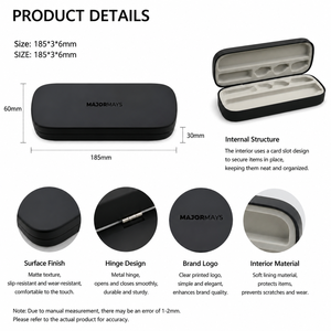 Estuche de Cuero Resistente a Impactos y Presión para Bolígrafos de Inyección con Bandeja Fija para Bolígrafos y Cartuchos V2 V3 - Product Image 6