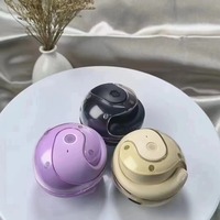 Écouteurs sans fil TWS à conduction osseuse pour sport en extérieur, étanches, Bluetooth 5.4, avec indicateur de batterie LED, confortables, à crochet d'oreille, ouverts