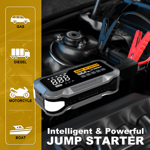 Arrancador de Coches 4000A con Compresor de Aire de 24000mAh, Kit de Emergencia para Neumáticos, Arrancador para Camiones YL-CY97 de Grado Profesional - Product Image 3