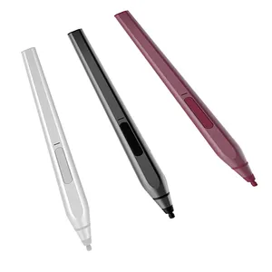 Fabrika özel alüminyum Metal logo manyetik yüzey Tablet dokunmatik ekran stylus kalem aktif kapasitif Stylus kalem kalem