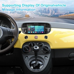 Navihua New Arrival 7inch Touch Screen Linux <b>System</b> Apple Wireless Carplay Android Auto Car Radio Monitor for Fiat 500 2007-2015 - Product Image 5