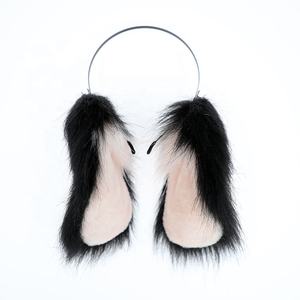 Dropship Plush Droopy Dog Ear Diadema Lolita Animal Hair Clip Furry Floppy Ears Accesorio - Product Image 1