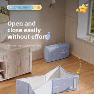 <span class=keywords><strong>Vasca</strong></span> da Bagno e <span class=keywords><strong>Doccia</strong></span> Pieghevole Grande Capacità in PVC, Portatile con Accessori Inclusi - OFFERTA SPECIALE - Product Image 3