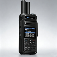 Radio Bidireccional de Largo Alcance UHF 4G IP67 Resistente al Polvo y al Agua, Intercomunicador Global POC Walkie Talkie