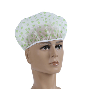 Bonnets de douche de Spa jetables réglables de haute qualité <span class=keywords><strong>couverture</strong></span> de cheveux de Salon étanche <span class=keywords><strong>couverture</strong></span> de bain transparente <span class=keywords><strong>en</strong></span> plastique PE pour adultes - Product Image 3