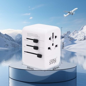 WINNING STAR ST-1009U USB Type C America китайский Европейский стандарт Универсальный адаптер для разъема многофункциональный адаптер для путешествий - Product Image 4