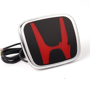 Luci Logo Auto 5D Luminose per Honda <span class=keywords><strong>Civic</strong></span> Accord Fit, Luci Ambientali Anteriori e Posteriori - Product Image 1