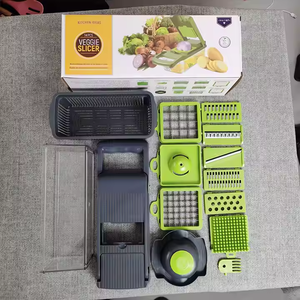 16 in 1 All in One Pro Multifunctional Manual Onion Potato Slicer Dicer Grinder Cutter Machine Vegetable Chopper - Product Image 3