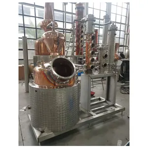 증류란 산업 알코올 생산 라인 진 증류 장비 위스키 보드카 증류 기계