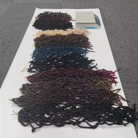 Extensions de cheveux synthétiques pré-bouclées Nu Locks pour tresses, fausses locks bouclées souples pour tressage en gros