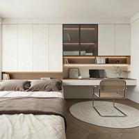 Plateforme de rangement minimaliste en tatami, taille personnalisée, espace bien organisé, écologique et sûr