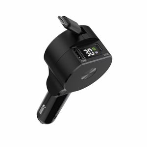 3 in 1สายชาร์จในรถ USB <span class=keywords><strong>C</strong></span> PD 30W อะแดปเตอร์ชาร์จเร็วสำหรับ iPhone สำหรับ <span class=keywords><strong>Samsung</strong></span> <span class=keywords><strong>Type</strong></span> <span class=keywords><strong>C</strong></span> 30W ที่ชาร์จในรถแบบพกพา - Product Image 2