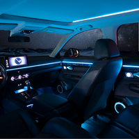 Iluminación Interior para Honda CRV 2023, Luces Ambientales LED de 64 Colores, Modificación de los Colores Ambientales Interiores