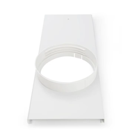 Piezas de Aire Acondicionado Directas de Fábrica: 3 Deflectores de 55-160cm + Interfaz de Boca Plana de 130mm + Tubo de Escape de 1.5m 130mm