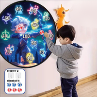 Jeu de fléchettes populaire pour enfant à thème Constellation de 72cm avec boules collantes Interaction parent-enfant ensemble de jouets de jeu acrobatique multijoueur