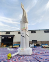 Sculpture de Dieu gonflable personnalisée Aoqile, stabilisée aux UV, pour parc à thème, activité religieuse, décoration pour événements