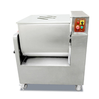 Mezcladora de Carne Comercial de 35 KG, 50 KG, 70 KG, 100 KG, 120 KG, 150 KG, Mezcladora de Salchichas, Mezcladora de Carne Eléctrica en Venta