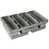Moule à pain et à pain de mie personnalisable en acier aluminium durable avec revêtement PTFE, écologique et jetable