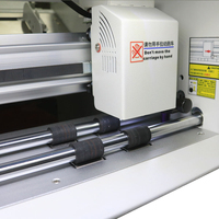 Máquina de Corte Digital de Sobremesa Pequeña con Control PLC, Motor Delta, Cortadora Automática de Etiquetas en Hoja, CA 220V, 1 Año de Garantía