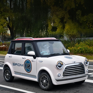 รถยนต์ไฟฟ้าสี่ล้อแบบซีดานที่ปลอดภัย พร้อมกล้องมองหลัง หน้าจอสัมผัส แบตเตอรี่ลิเธียม เบาะหนัง ขับเคลื่อนล้อหลัง - Product Image 6