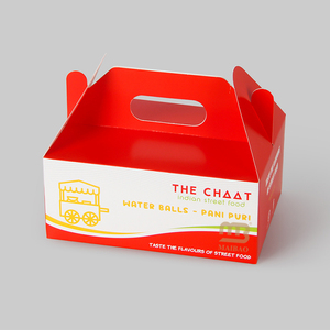 Caja personalizada <span class=keywords><strong>de</strong></span> cartón para restaurante Biryani para llevar, caja <span class=keywords><strong>de</strong></span> papel <span class=keywords><strong>de</strong></span> embalaje Biryani, entrega <span class=keywords><strong>de</strong></span> alimentos en línea, contenedores para llevar con asa - Product Image 5