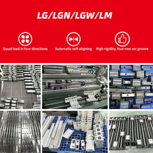 Simkawa <span class=keywords><strong>LG</strong></span> - Riel de Guía Lineal de Alta Precisión para Trabajo Pesado - Piezas de Movimiento Lineal CNC Estándar DIN - Product Image 5