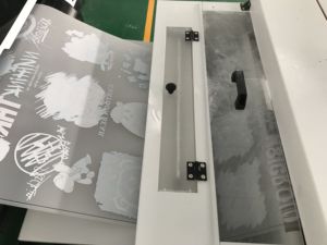 स्वचालित ए 1 60 सेमी पाउडर शेकर बुद्धिमान गति नियंत्रण + यहां तक कि पाउडर ड्रॉप, गर्म मुद्रांकन पैटर्न के स्पष्ट किनारों पर। - Product Image 6