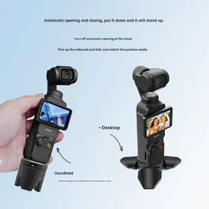 Mini Trípode para Cámara de Acción para <span class=keywords><strong>OSMO</strong></span> <span class=keywords><strong>Pocket</strong></span> 3, Soporte con Tornillo de 1/4, Soporte para Gimbal, Accesorios Portátiles para Vlogs de Viaje - Product Image 3