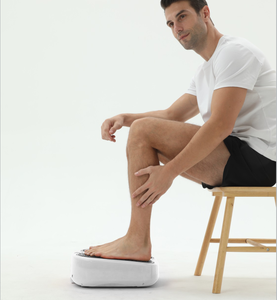 Equipo de masajeador de pies con calefacción eléctrica infrarroja Shiatsu, máquina eléctrica vibratoria, masajeador de pies de amasado profundo, equipo de gimnasio - Product Image 1