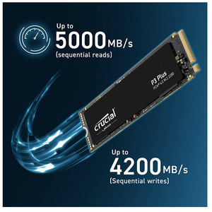 قرص صلب داخلي كروشال P3 بلس بسعة 1 تيرابايت/2 تيرابايت، SSD PCIe Gen4x4، ذاكرة 3D NAND، NVMe M.2 2280، سرعة 5000 ميجابايت/ثانية، لأجهزة سطح المكتب - Product Image 4