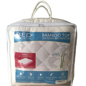 <span class=keywords><strong>Protector</strong></span> de Colchón de Bambú/Funda de Colchón de Bambú/Funda de Colchón de Bambú Acolchada - Product Image 1